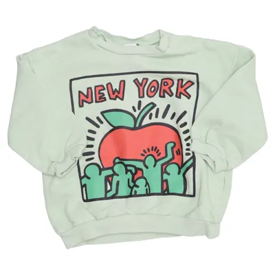 Sweatshirt (Vert, Multicolore) de Keith Haring x H&M