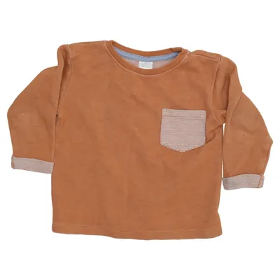 Lange mouwen shirt (Bruin) van Alana Organisch katoen, Gerecycled polyester