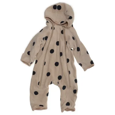 Heldragt (Beige, Sort) fra Minimarket Bomuld, Polyester