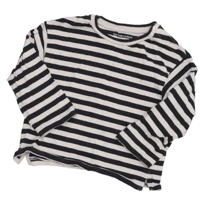 Langærmet t-shirt (Sort, Beige) fra Arket Bomuld