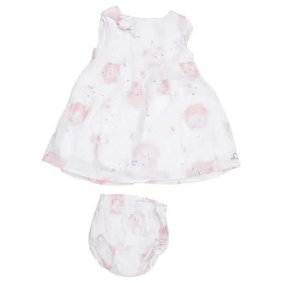 Ensemble (Blanc, Rose) de Lili Gaufrette Coton