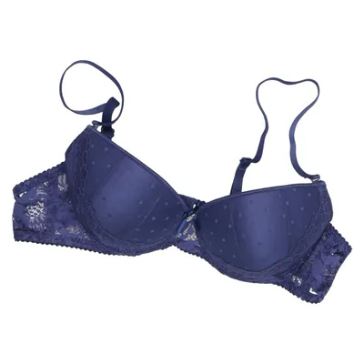 Bra (Blue) from LeMila Elastane, Polyamide