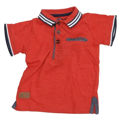 Pikétröja (Röd) från Little Rebel Bomull, Polyester