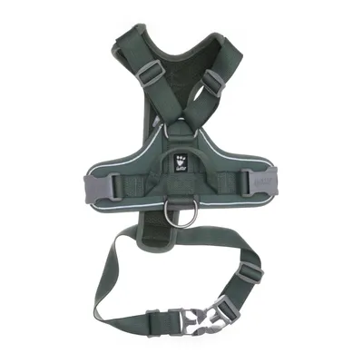 Dog harness (Green, Gray) from Hurtta