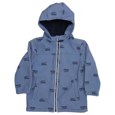 Softshell jacket (Blauw) van Topolino Elastaan, Polyester