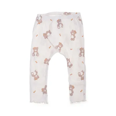 Pyjama broek (Beige, Meerkleurig) van Next Katoen, Elastaan