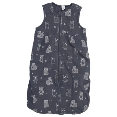 Babyslaapzak (Grijs) van Topomini Katoen, Polyester