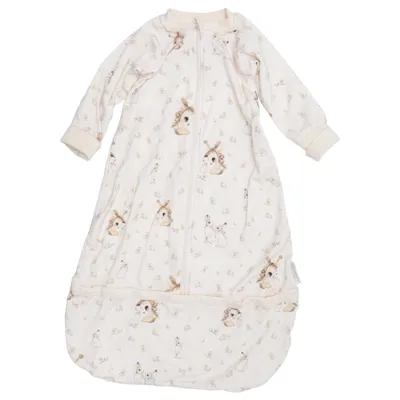 Swaddle sack (Beige) from Geggamoja x Mrs Mighetto Bamboo, Elastane, Organic cotton