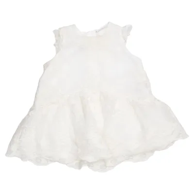 Christening gown (Beige) from Baby by Lindex Cotton, Polyamide, Polyester