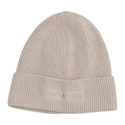 Bonnet (Beige) de Mini a Ture Coton biologique