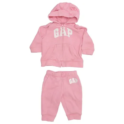 Hoodie (Pink) from BabyGap Cotton, Polyester