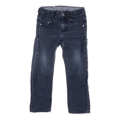 Jeans (Blå) fra Detroit Bomuld, Elastan