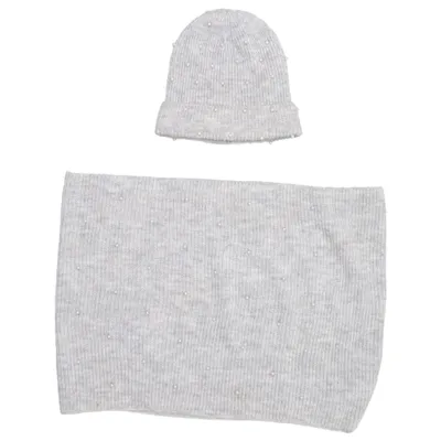 Accessoire set (Grijs) van Reserved Katoen, Elastaan