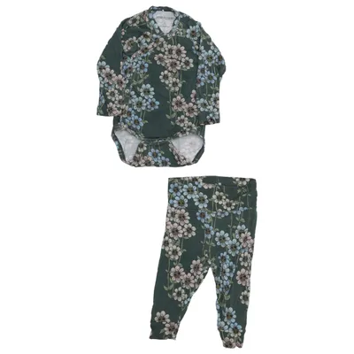 Set (Groen, Meerkleurig) van Mini Rodini Elastaan, Lyocell