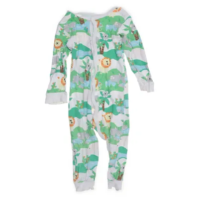 Sparkdräkt (Vit, Grön, Flerfärgad) från Baby by Lindex Bomull