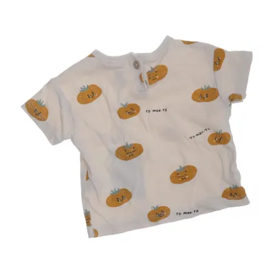 T-shirt (Vit, Flerfärgad) från Rikki Tikki Bomull