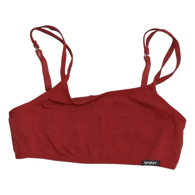 Bralette (Rood) van Skiny Katoen, Elastaan