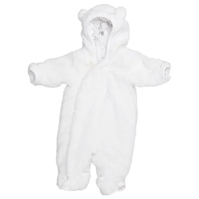 Sparkdräkt (Vit) från Lindex Newborn Bomull, Polyester