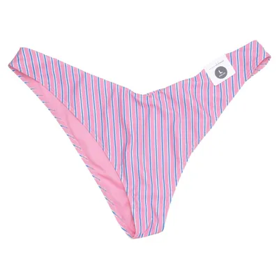 Bas de bikini (Rose, Bleu) de Swimwear Élasthane, Polyester recyclé