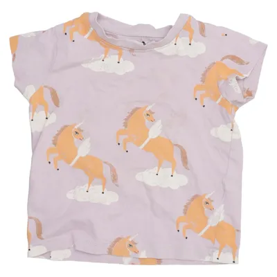 T-shirt (Violet, Orange, Blanc) de Mini Rodini Coton