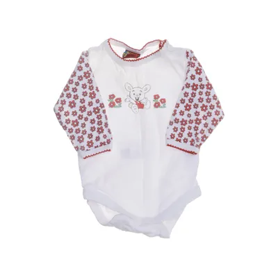 Body (Vit, Röd) från Bamse by Lindex