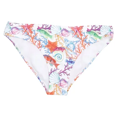 Bas de bikini (Blanc, Multicolore) de Bonatti Élasthane, Polyamide, Polyester