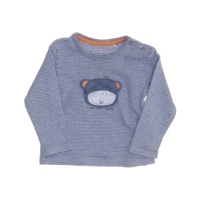 Long sleeve T-shirt (Blue, Multicolored) from Katag Cotton
