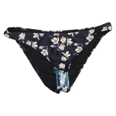 Bikini bottom (Black, Multicolored) from Playful Promises Elastane, Polyester