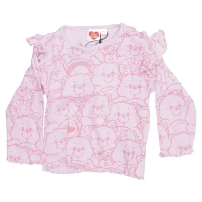 Lange mouwen shirt (Roze) van Care Bears Katoen, Elastaan