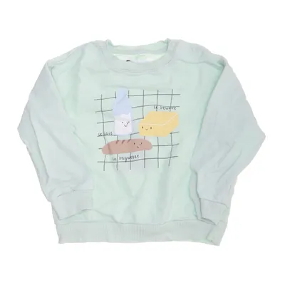 Sweatshirt (Groen, Meerkleurig) van Sisley Katoen