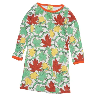 Dress (Beige, Multicolored) from Duns Sweden Organic cotton