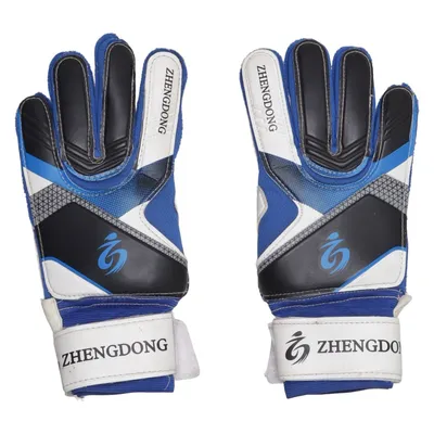 Gants de gardien de but (Bleu, Blanc, Noir) de Hengsong