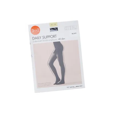 Nylonstrumpbyxor (Svart) från Twilfit Elastan, Polyamid