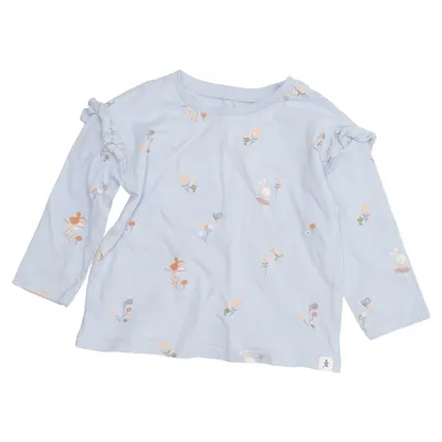 T-shirt à manches longues (Bleu, Multicolore) de Next Coton