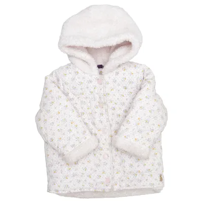 Winter jacket (White, Multicolored) from Sergent Major Cotton, Polyamide, Polyester