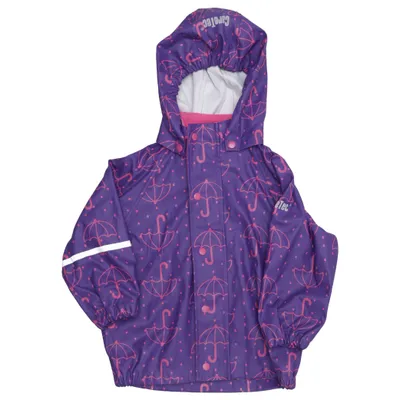 Regnjacka (Lila, Rosa) från Caretec Polyester, Polyuretan