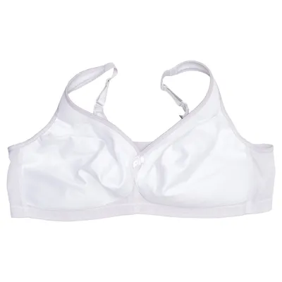 Brassière (Blanc) de Glamorise Coton, Élasthane, Polyamide, Polyester