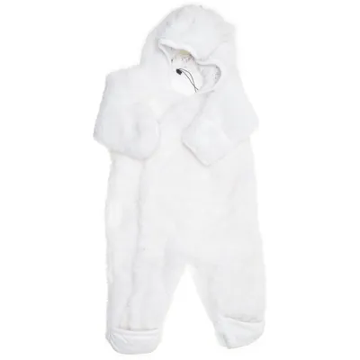 Mjukisdräkt (Vit) från Newborn Bomull, Polyester