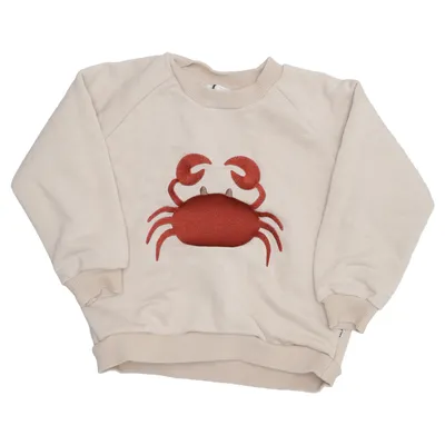 Sweatshirt (Beige) van Quincy Mae Organisch katoen