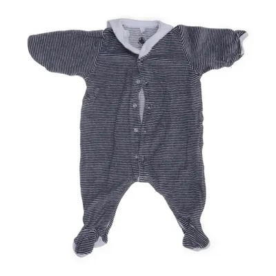 Sparkdräkt (Blå, Vit) från Petit Bateau Bomull