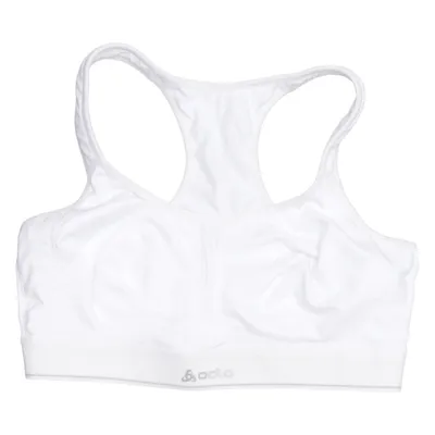 Sports bra (White) from Odlo Elastane, Polyester