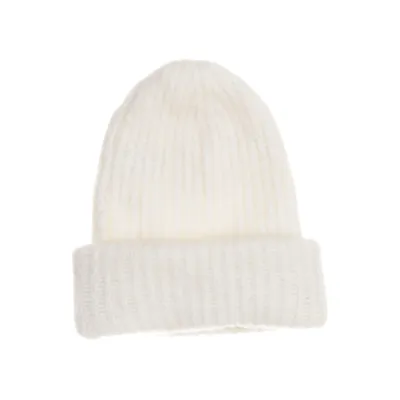 Beanie (Wit) van C.W. by Carin Wester Mohair, Polyamide, Wol