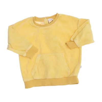 Sweatshirt (Geel) van Lindex Baby Katoen, Polyester