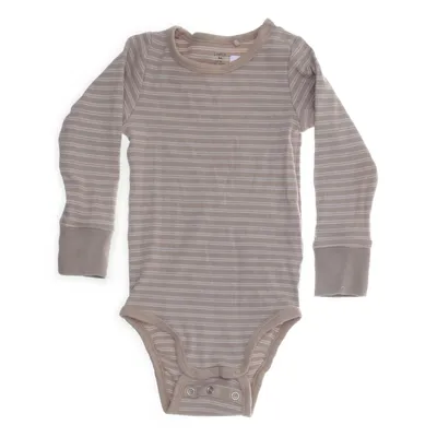 Body (Beige, Vit) från Lindex Baby Bomull, Elastan