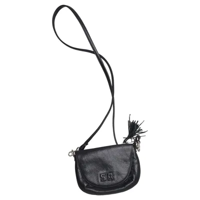 Schoudertas (Zwart) van Sonia Rykiel Katoen, Leer