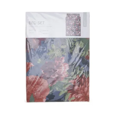 Bäddset (Blå, Röd, Grön, Flerfärgad) från Rusta Home Polyester