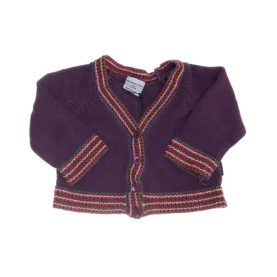 Cardigan (Purple, Multicolored) from Polarn O. Pyret Cotton