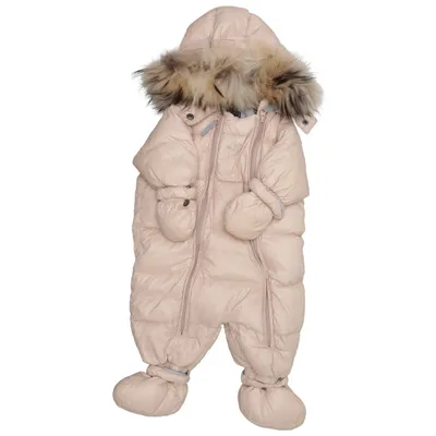 Outdoor overalls  (Beige) fra Ver de Terre Bomuld, Dun, Fjer, Nylon