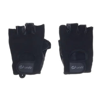 Vingerloze handschoenen (Zwart) van Unifit