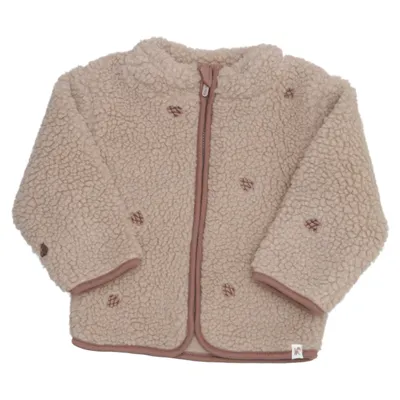 Fleece jas (Beige) van Little Dutch Organisch katoen, Polyester